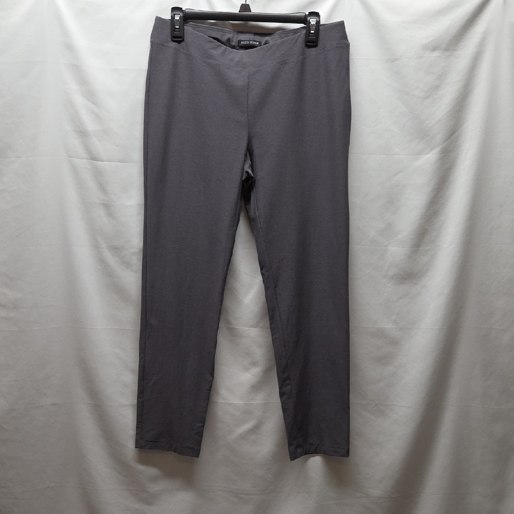 Eileen Fisher Gray Stretch Pants Pull On Dress Pants